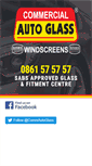 Mobile Screenshot of commercialautoglass.co.za
